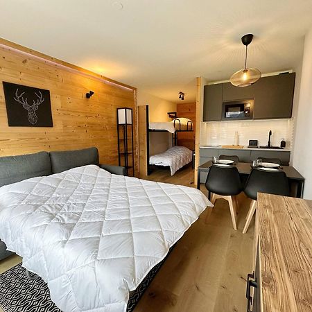 Studio Moderne Avec Parking Prive Pres Du Centre - Fr-1-624-71 Samoens Bagian luar foto