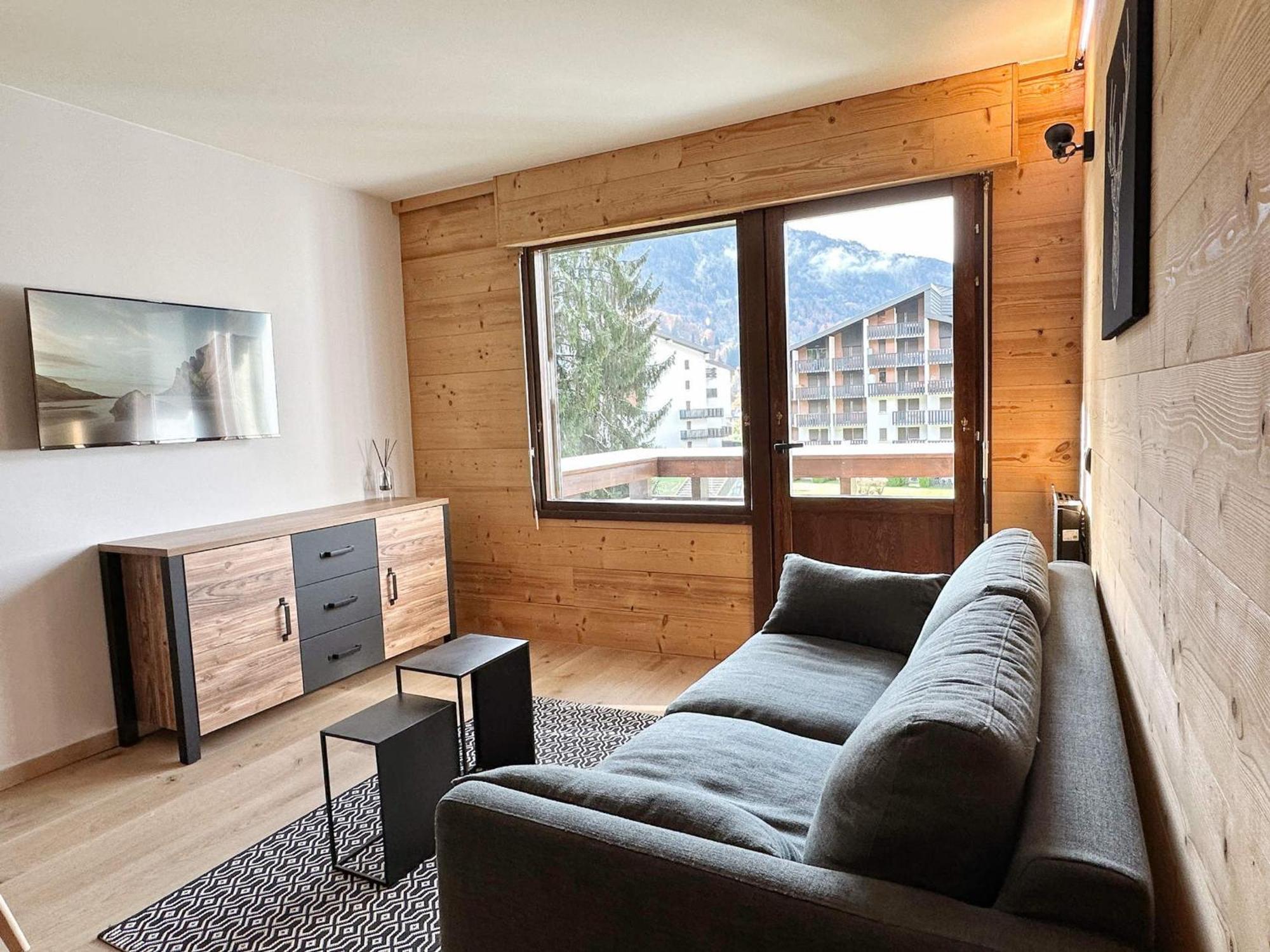 Studio Moderne Avec Parking Prive Pres Du Centre - Fr-1-624-71 Samoens Bagian luar foto